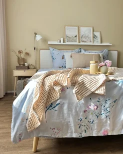 Set di 4 asciugamani AREORA Cotone Beige