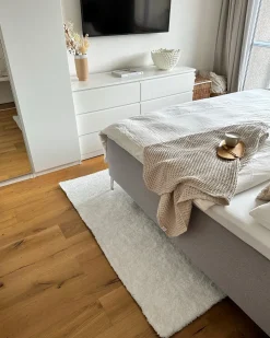 Set di 4 asciugamani AREORA Cotone Beige
