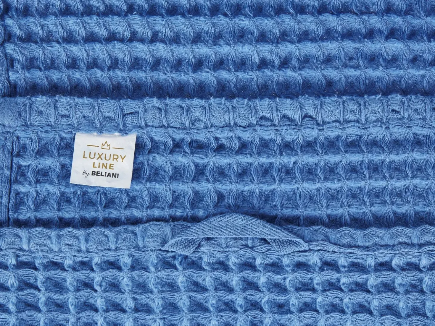 Set di 9 asciugamani AREORA Cotone Blu