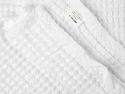 Set di 11 asciugamani AREORA Cotone Bianco