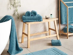 Set di 11 asciugamani ATAI Cotone Blu