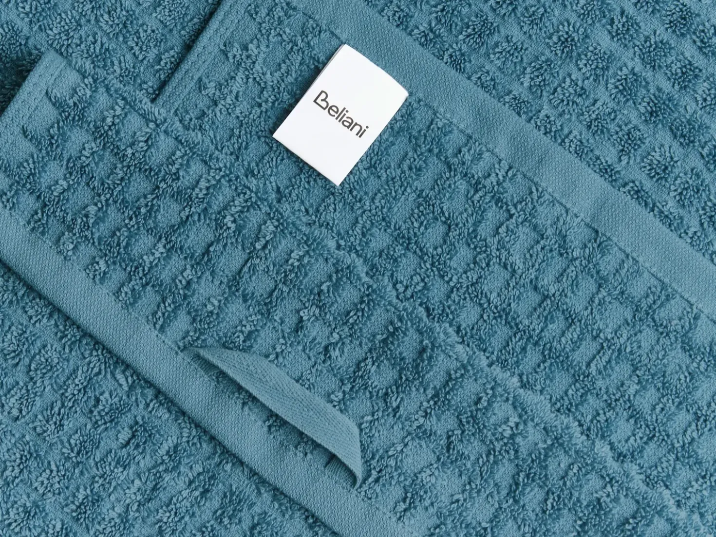 Set di 11 asciugamani ATAI Cotone Blu