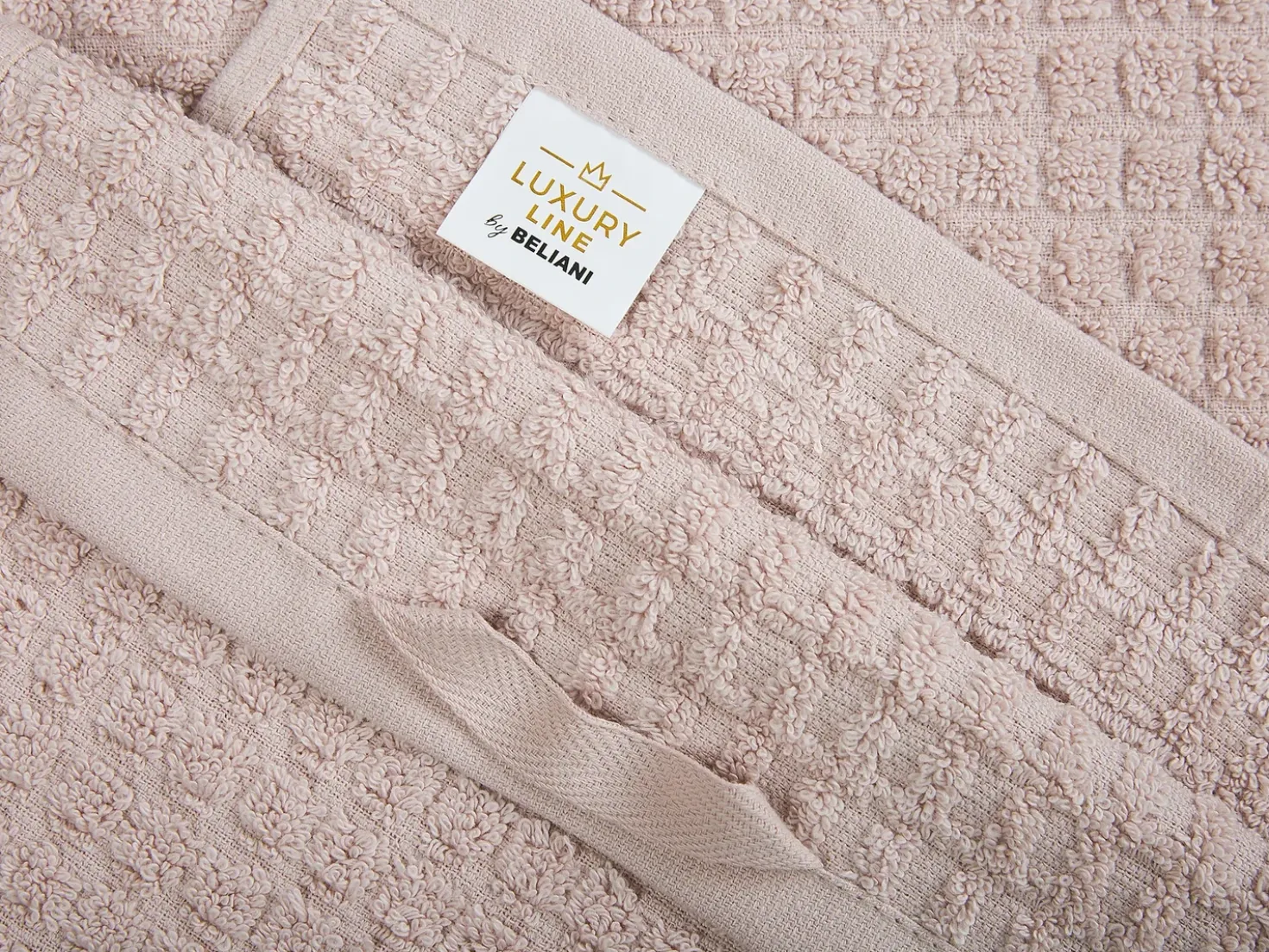 Set di 11 asciugamani ATAI Cotone Rosa