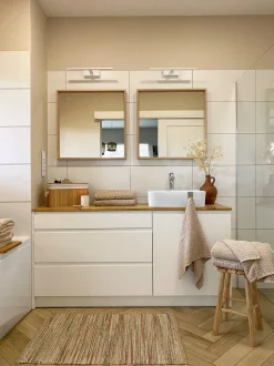 Set di 11 asciugamani ATAI Cotone Beige
