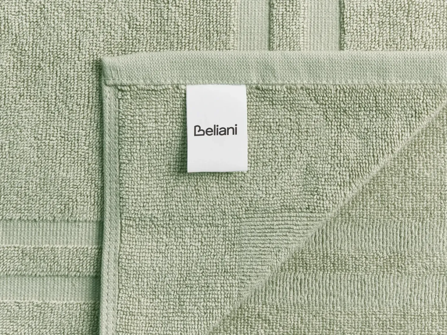Set di 11 asciugamani ATAI Cotone Verde chiaro