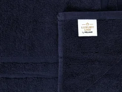 Set di 2 asciugamani MITIARO Tessuto a spugna Blu scuro