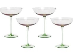 Set di 4 bicchieri da Martini DIOPSIDE 250 ml Rosa