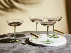Set di 4 bicchieri da Martini DIOPSIDE 250 ml Rosa