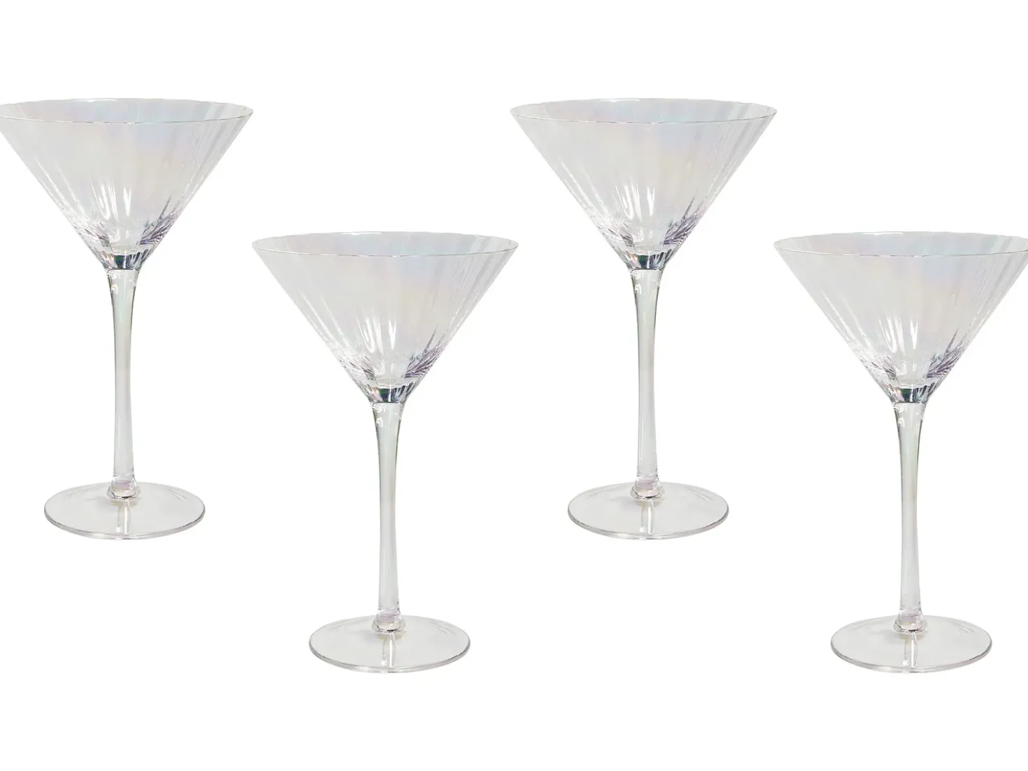 Set di 4 bicchieri da Martini MORGANITE 220 ml Trasparente