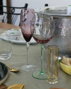 Set di 4 calici da vino DIOPSIDE 360 ml Rosa
