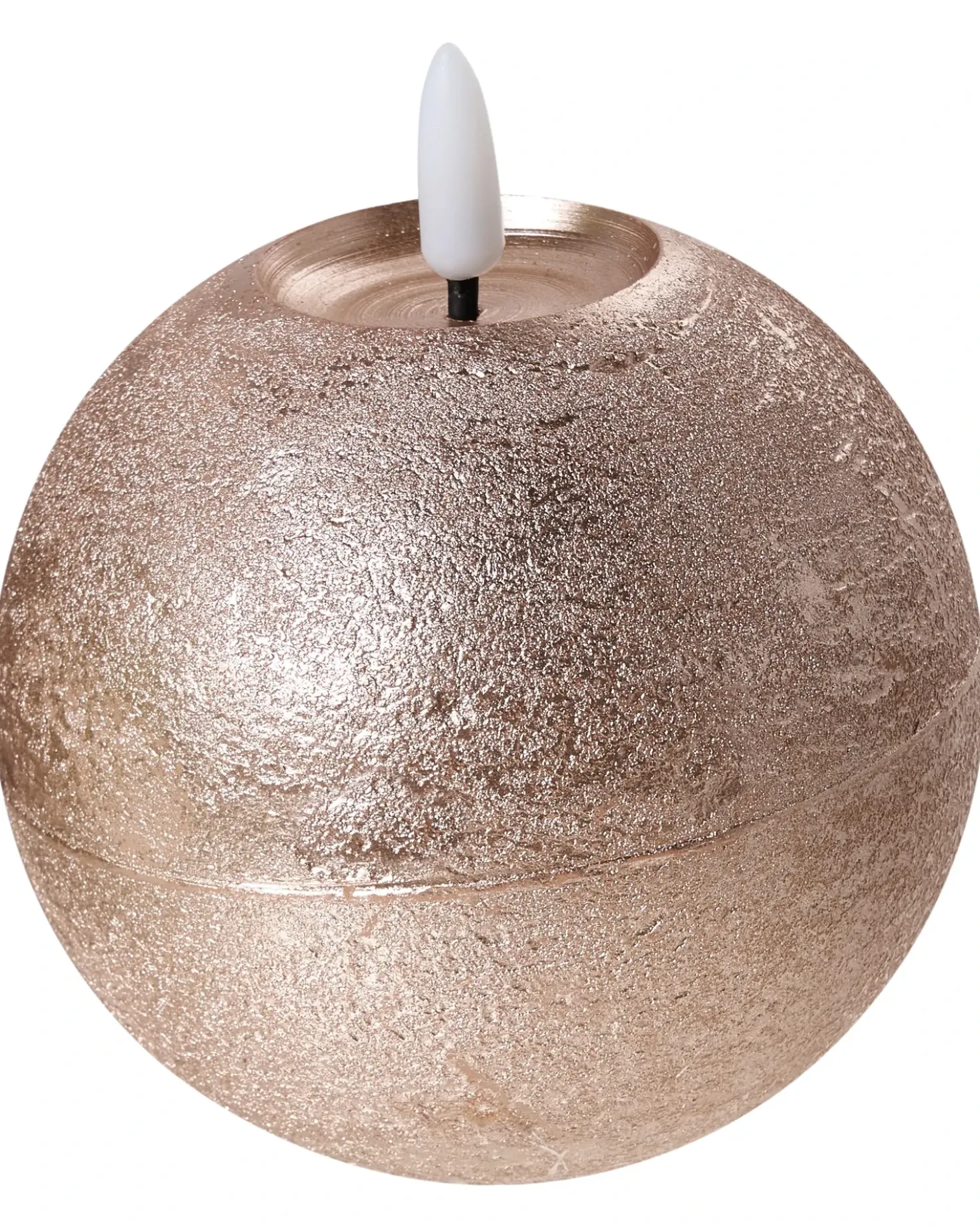 Set di 3 candele LED AMBROSIA 11 cm Oro