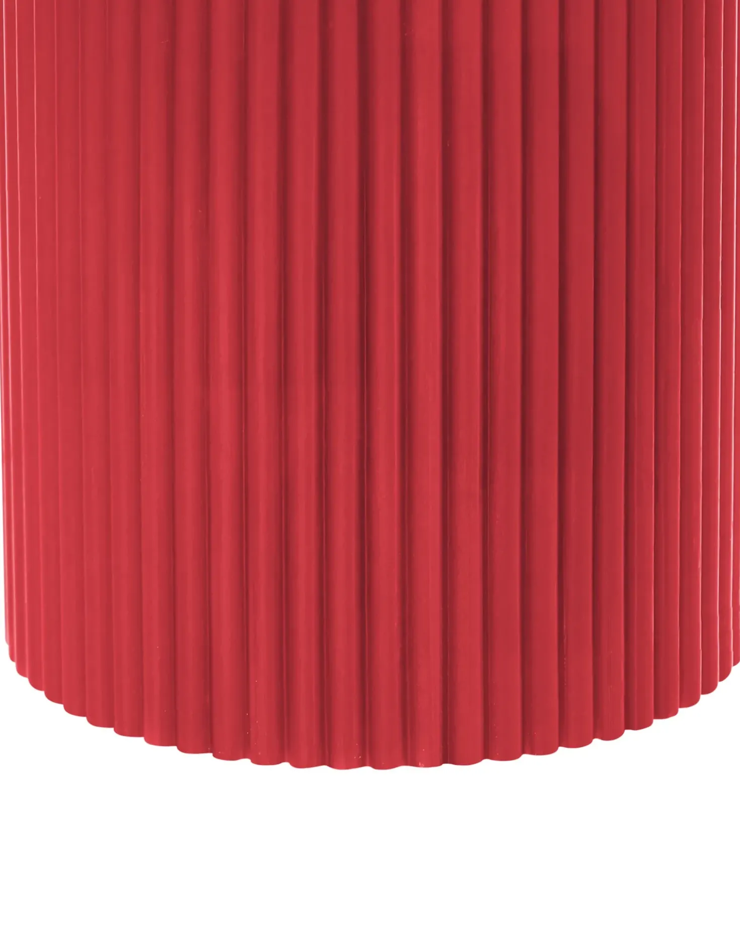 Set di 6 candele LED NOISETTE 10/16 cm Rosso