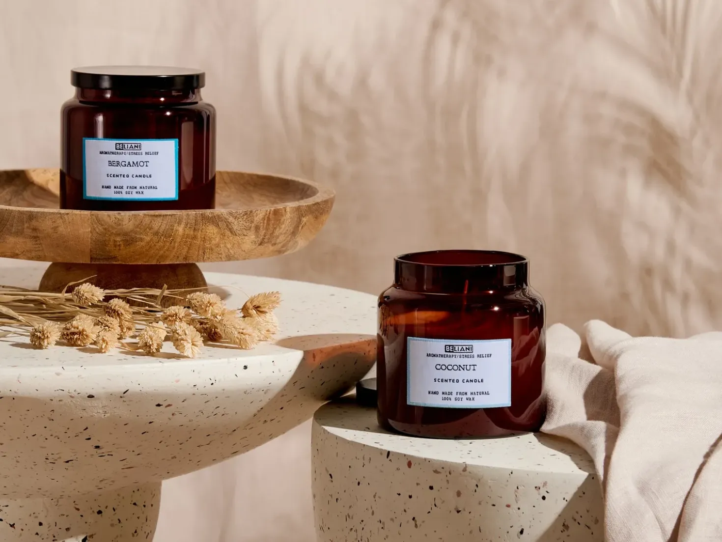 Set di 2 Candele Profumate ABSOLUTE ALCHEMY Cera di Soia Note fresche