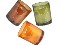 Set di 3 Candele Profumate SHEER JOY Cera di Soia Note fruttate Note fresche