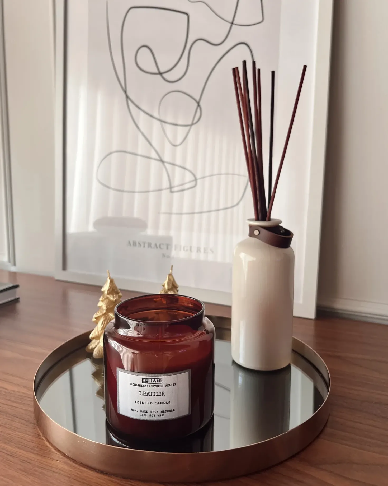 Set di 2 Candele Profumate ABSOLUTE ALCHEMY Cera di Soia Note fruttate Note fresche