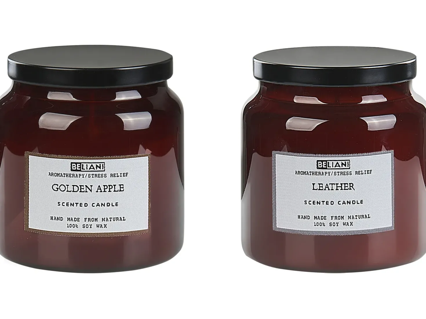 Set di 2 Candele Profumate ABSOLUTE ALCHEMY Cera di Soia Note fruttate Note fresche