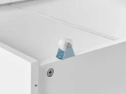 Set di 2 cassetti contenitori per letto Legno di pino RUMILLY Bianco