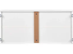 Set di 2 cassetti contenitori per letto EPANEY Bianco
