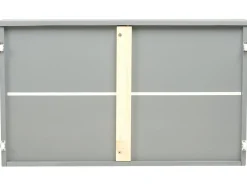 Set di 2 cassetti contenitori per letto Legno di pino RUMILLY Grigio