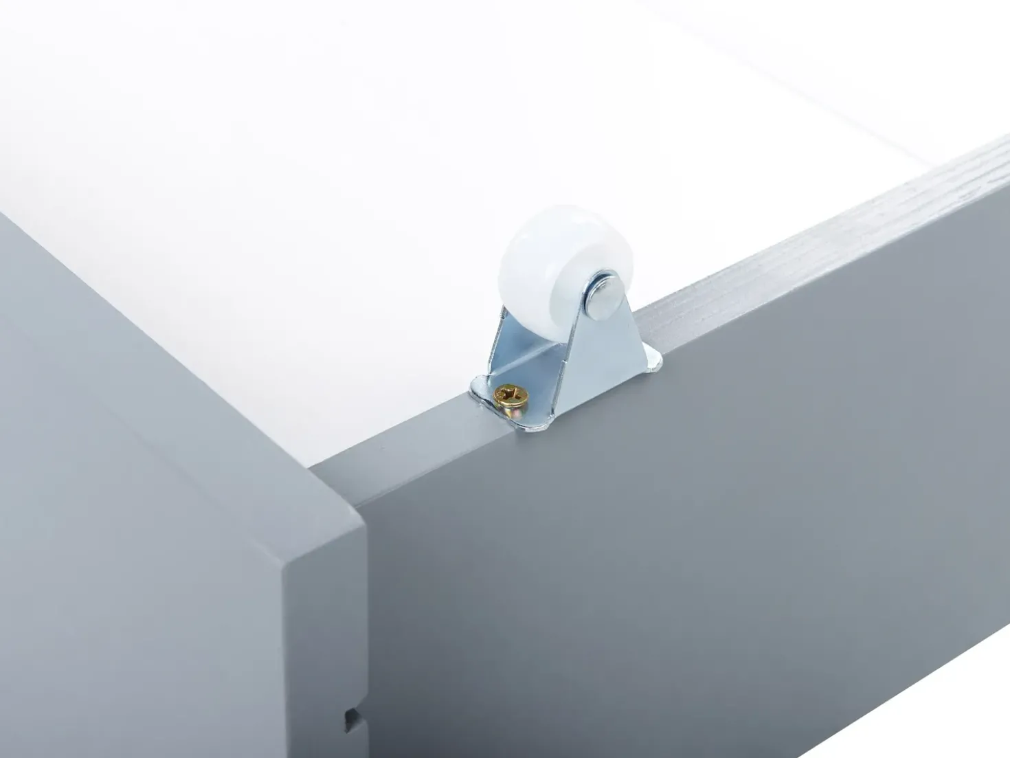 Set di 2 cassetti contenitori per letto Legno di pino CRONAT Grigio