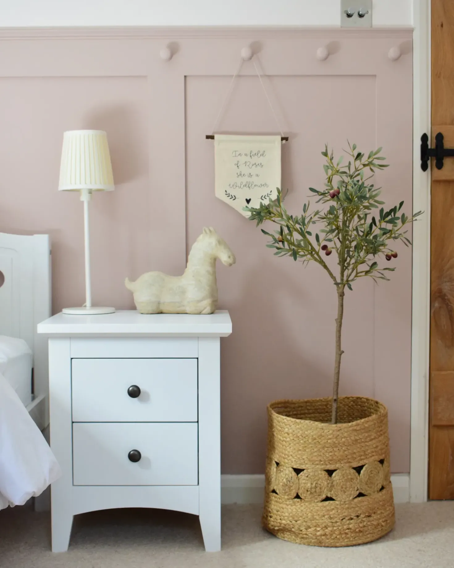 Set di 2 cestini ALANG Iuta Naturale