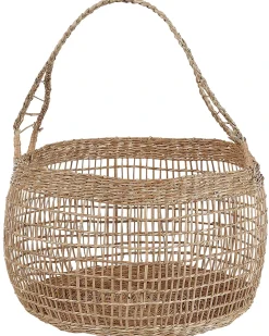 Set di 3 cestini ARAPAIMA Alghe marine Frassino naturale