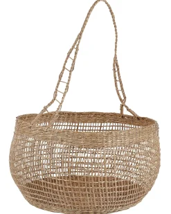 Set di 3 cestini ARAPAIMA Alghe marine Frassino naturale