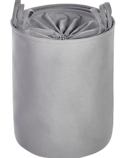Set di 3 cestini ARCHA Cotone Grigio