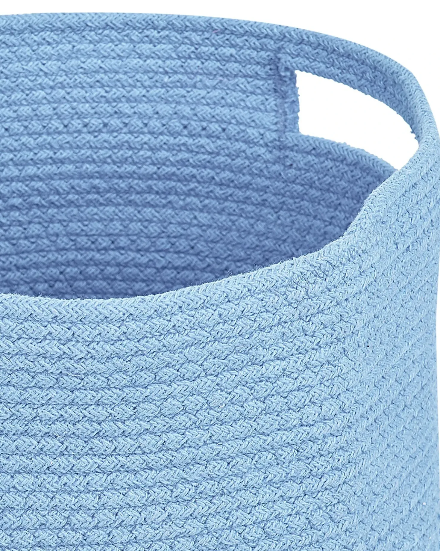 Set di 2 cestini CHINIOT Cotone Azzurro