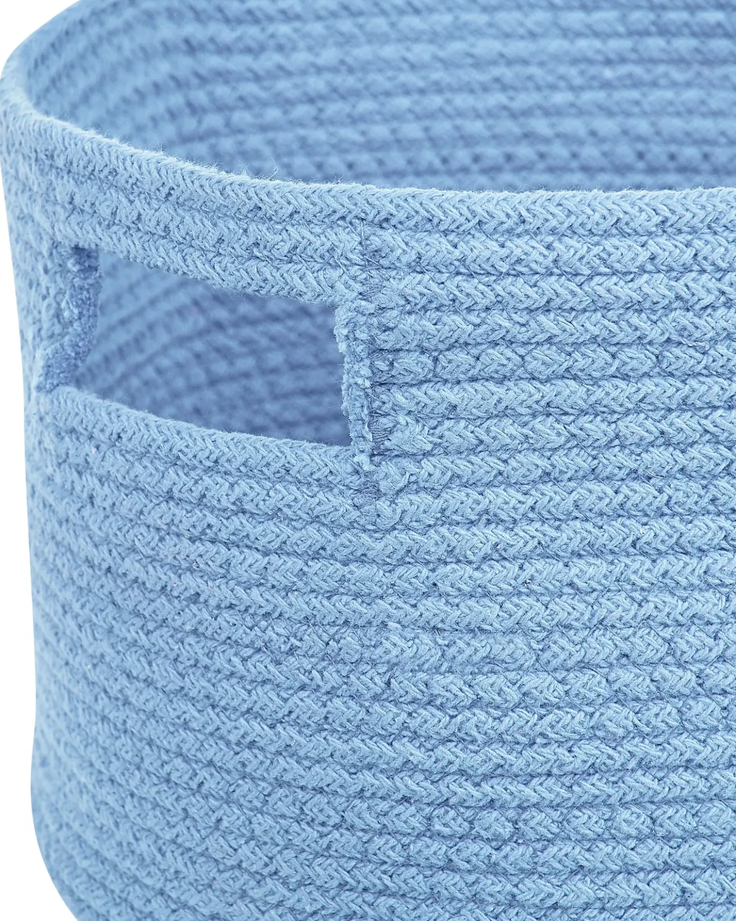 Set di 2 cestini CHINIOT Cotone Azzurro