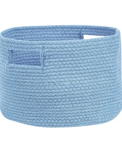 Set di 2 cestini CHINIOT Cotone Azzurro