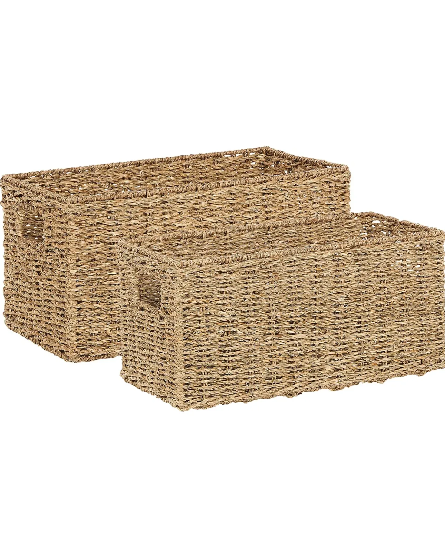 Set di 2 cestini DONGHA Alghe marine Naturale