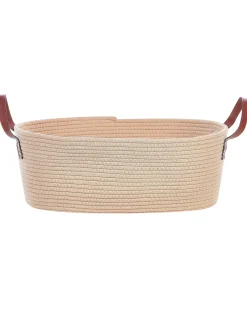 Set di 2 cestini GISSAR Cotone Beige chiaro