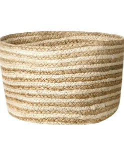Set di 3 cestini KAHU Iuta Naturale