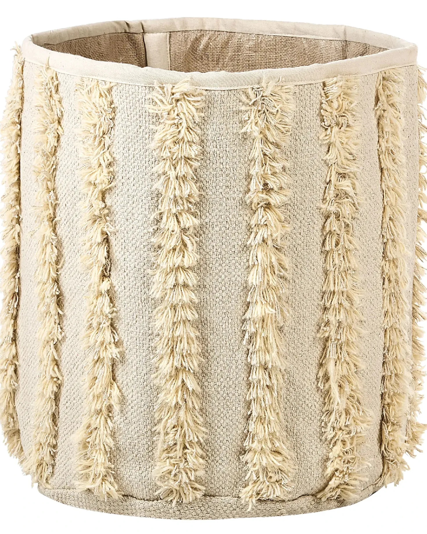 Set di 2 cestini KAKKI Cotone Beige