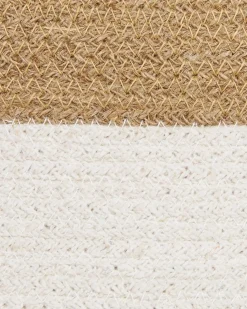 Set di 2 cestini KARDH Cotone Bianco