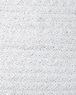 Set di 2 cestini PANJGUR Cotone Bianco