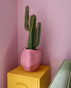 Set di 2 cestini PANJGUR Cotone Rosa