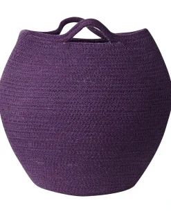 Set di 2 cestini PANJGUR Cotone Viola