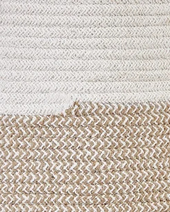 Set di 2 cestini PAZHA Cotone Beige