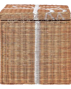 Set di 3 cestini Regali di Natale CADEAU Rattan Naturale