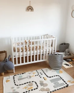 Set di 2 cestini SARYK Cotone Grigio
