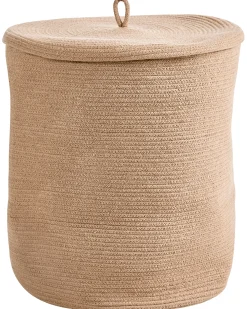 Set di 2 cestini SILOPI Cotone Beige