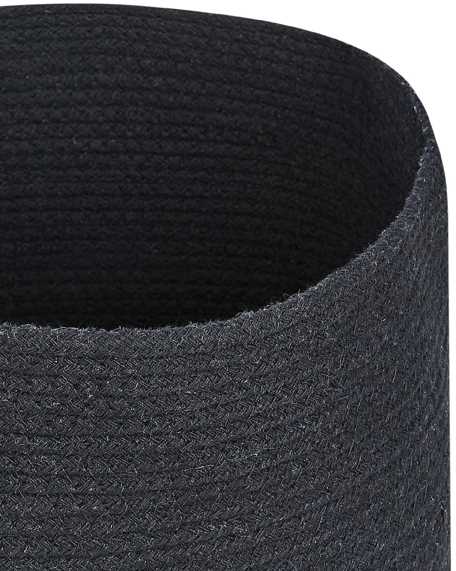 Set di 2 cestini SILOPI Cotone Nero