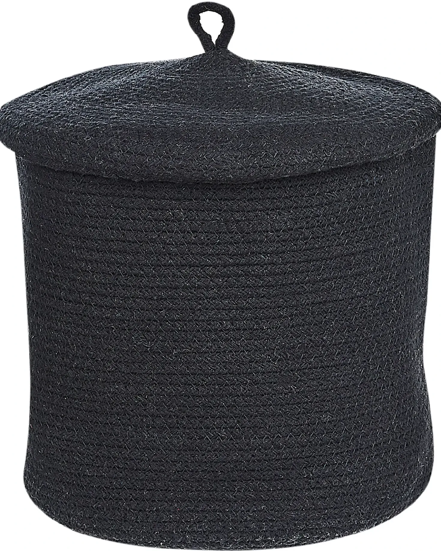 Set di 2 cestini SILOPI Cotone Nero