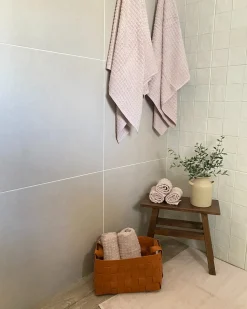 Set di 2 cestini SIPPAR Pelle sintetica Marrone dorato