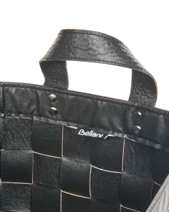 Set di 2 cestini SIPPAR Pelle sintetica Nero
