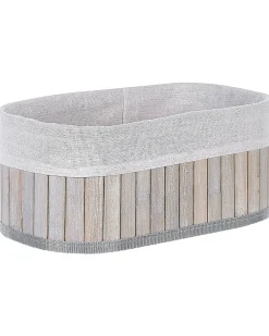 Set di 5 cestini TALPE Bambù Grigio