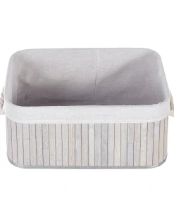 Set di 5 cestini TALPE Bambù Grigio