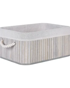 Set di 5 cestini TALPE Bambù Grigio